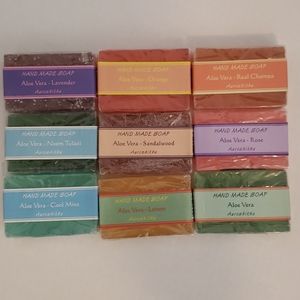 Auroshika Handmade Soap Bars 9 Pack